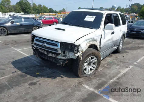 2000 Toyota 4Runner Limited V6 from USA, damaged, VIN JT3GN87R8Y0165619